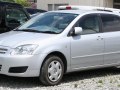 2001 Toyota Allex - Teknik özellikler, Yakıt tüketimi, Boyutlar